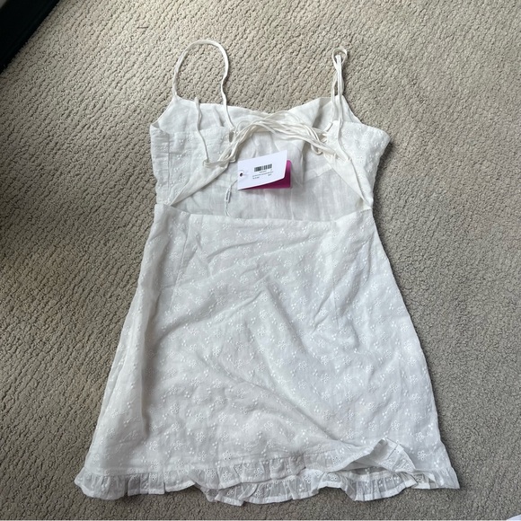 Beginning Boutique White Mini Dress - Picture 3 of 4